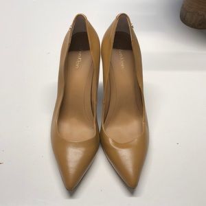 Calvin Klein Camel Stilettos